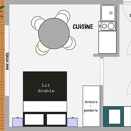 Le Du Prunus Сasa de vacaciones Montamisé